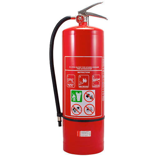 9L AIR/WATER FIRE EXTINGUISHER WITH WALL BRACKET