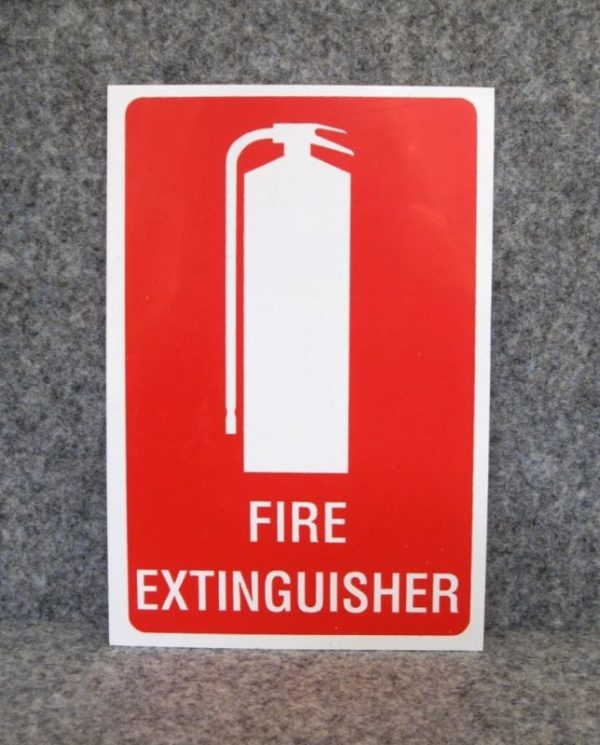 Fire Extinguisher ID Sign