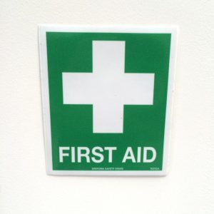 First Aid Sign for Workplace