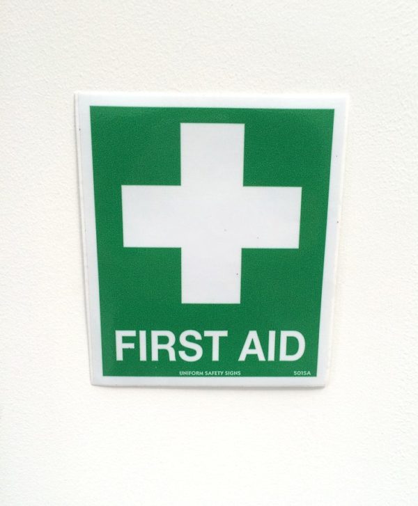 First Aid Sign for Workplace